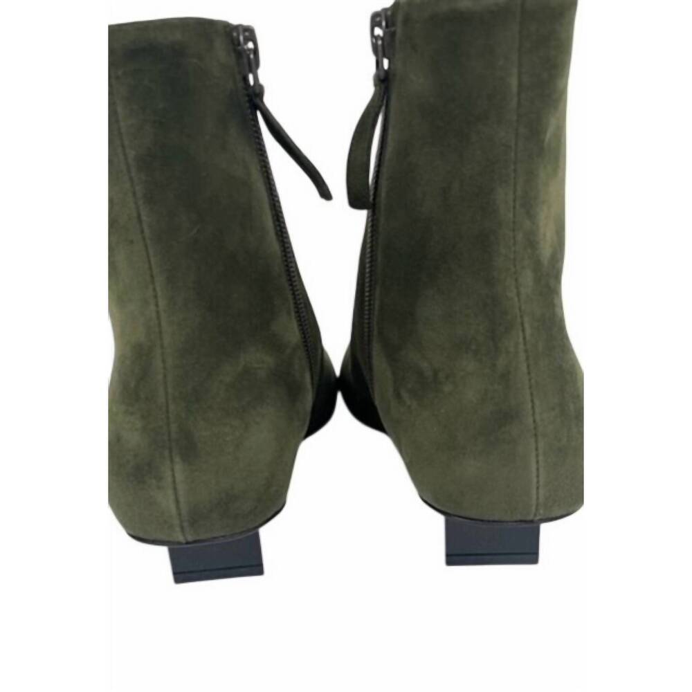 NEW PIERRE HARDY women's stella bootie in suede khaki - Picture 3 of 4